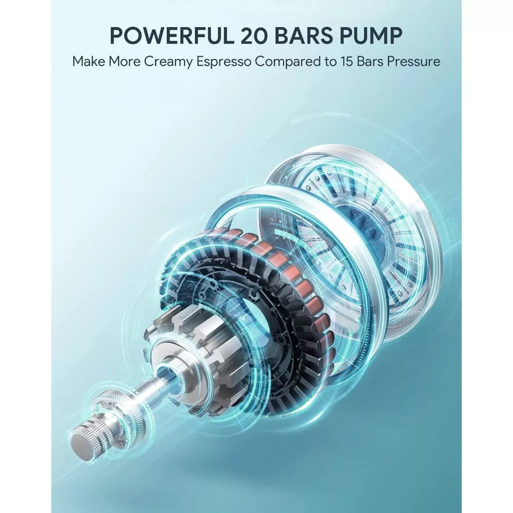 Opus Living Portable Electric Espresso Machine